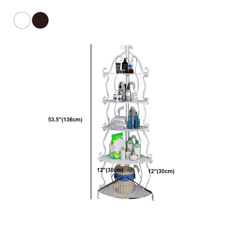 Contemporary Metal Book Shelf Folding Open Back Bookshelf Shelves Included