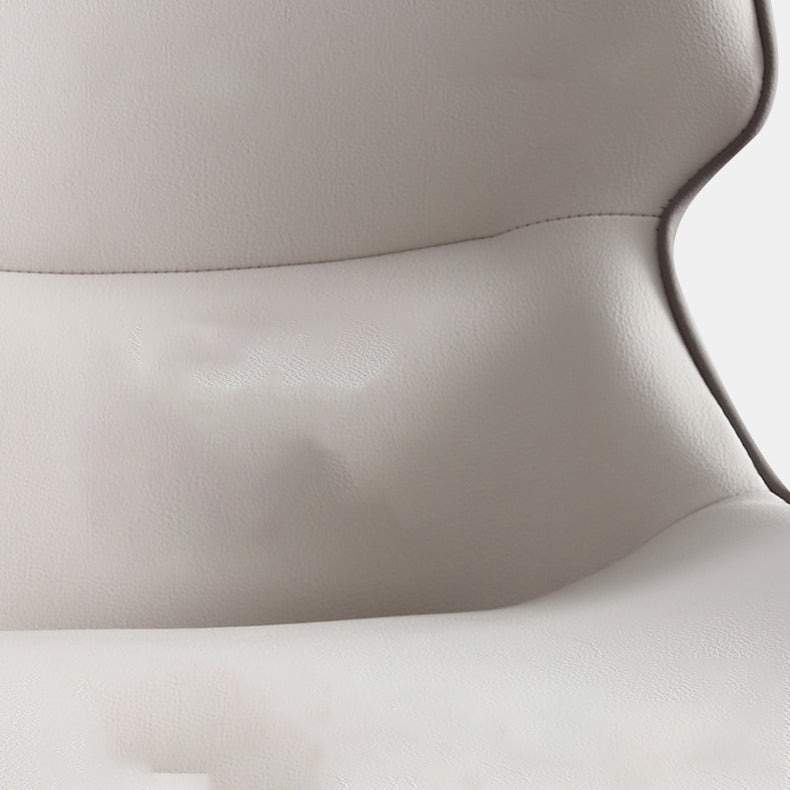 Contemporary Style Dining Chairs Arm Dining Chairs with Metal Legs for Kitchen