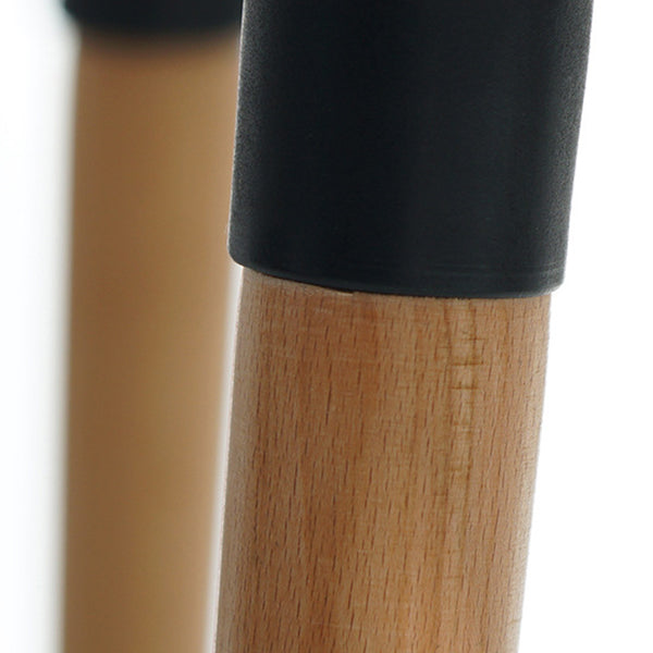 Contemporary Style Dining Chairs Armless Dining Chairs with Wooden Legs for Kitchen