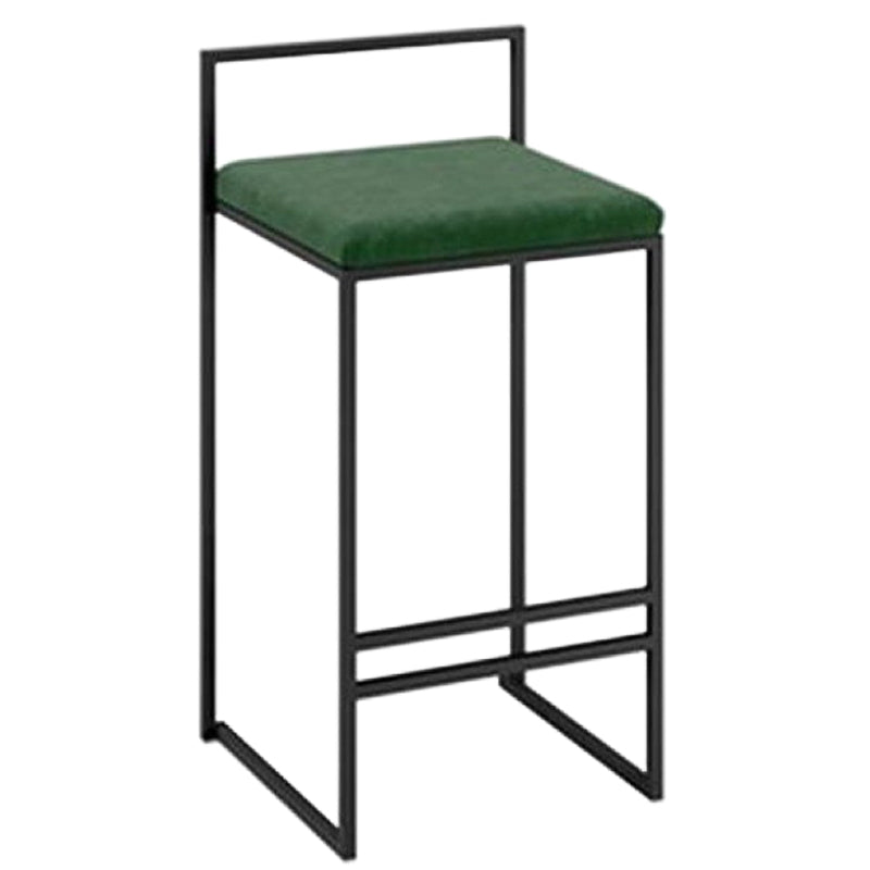 Industrial Metal Black White Barstool Counter Stool Metal Footrest Furniture