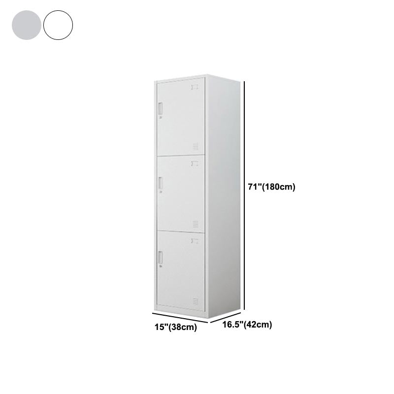 Contemporary Hinged Wardrobe Closet Steel Wardrobe Cabinet for Home