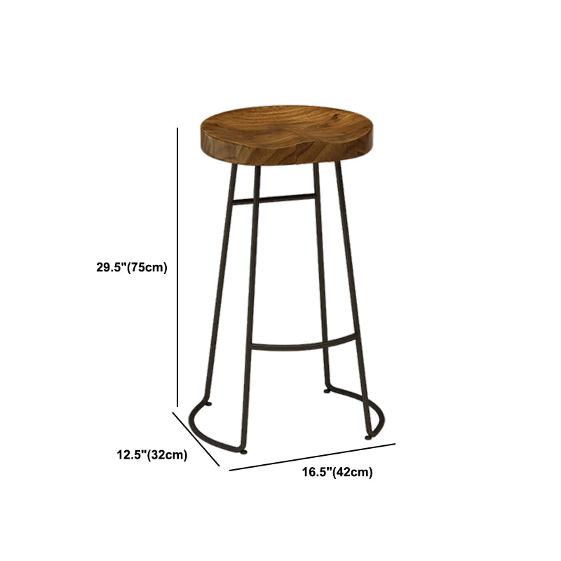 Industrial Wood Bar Set Wood 1/2/4/7/9 Pieces Rectangle Trestle Bistro Set in Natural