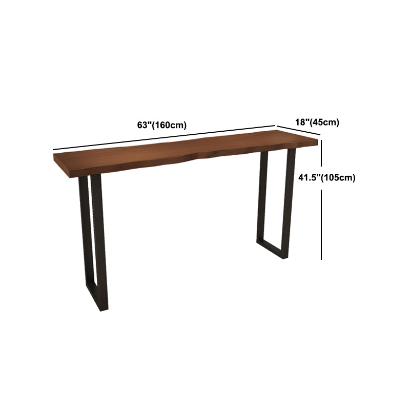 Glam Wood Pub Dining Set 1/2/5/7/9 Pieces Shop Bar Pub Table Set in Brown