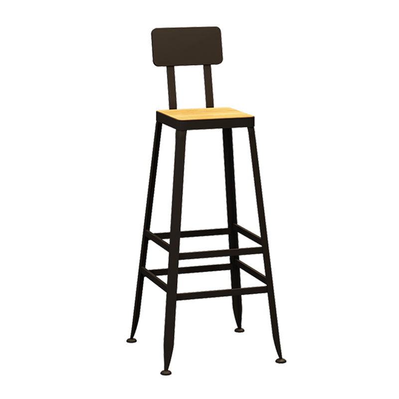 Modern 1/5 Pieces Bar Table Set Rectangle Stone Counter Table with Stools for Cafe