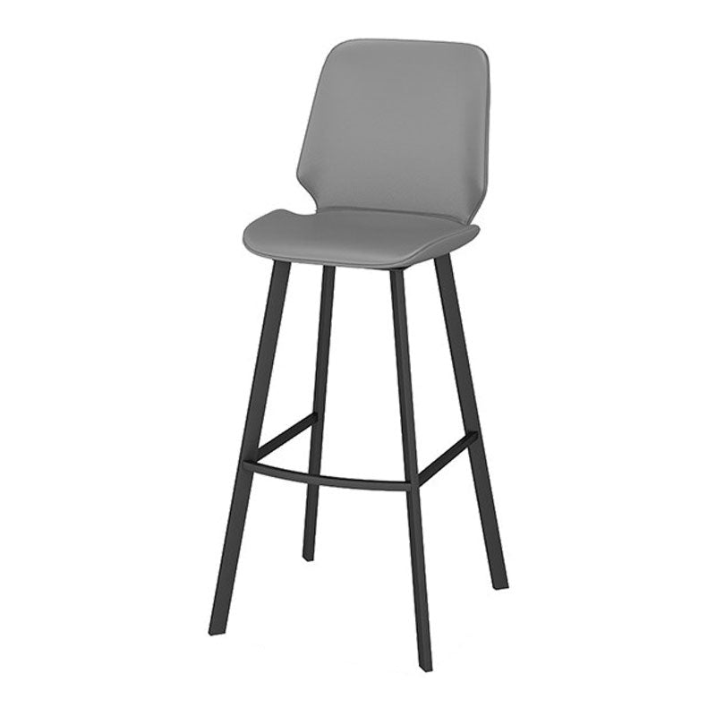 Modern 1/5 Pieces Bar Table Set Rectangle Stone Counter Table with Stools for Dining Room