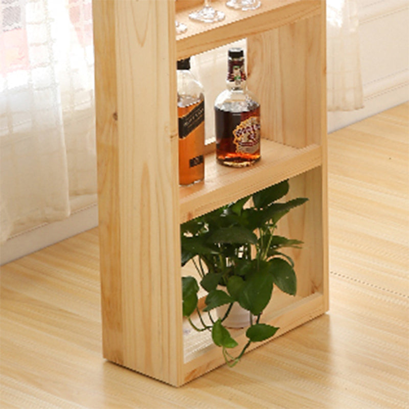 Modern Rectangle Pub Table Set 1/2/3 Pieces Wooden Counter Table with Backless Stools