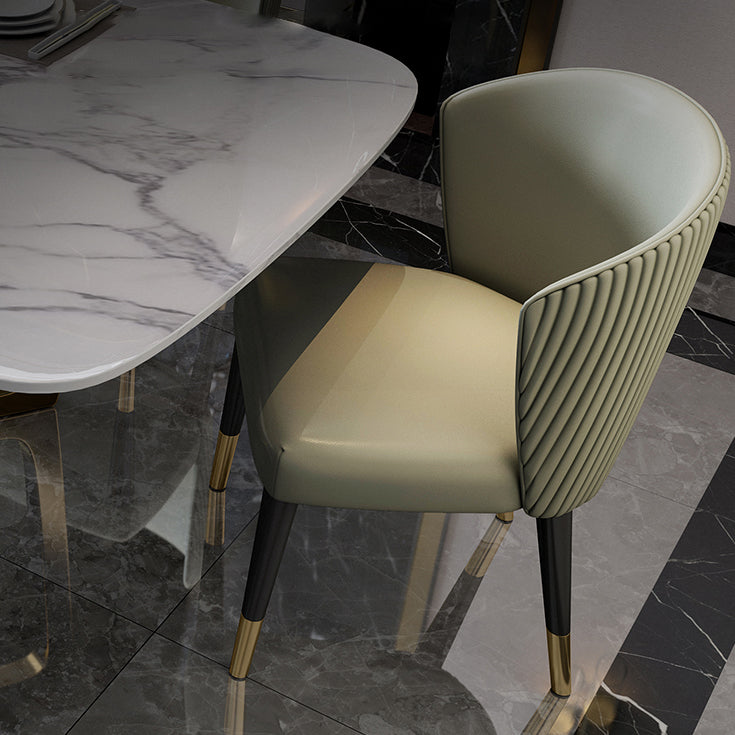 Modern Style Rectangle Table Set 1/4/5/7 Pieces Dining Set for Home