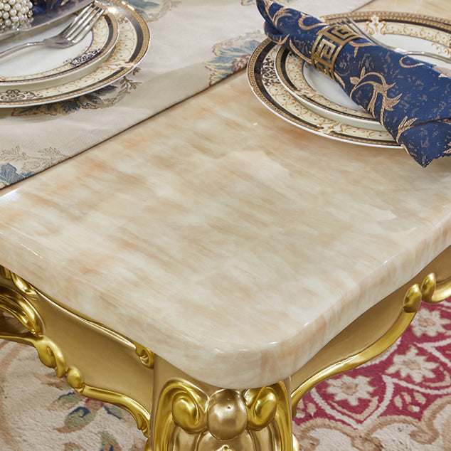 Victoria Rectangle Table Set 1/2/5/7 Pieces Dining Set for Home Use