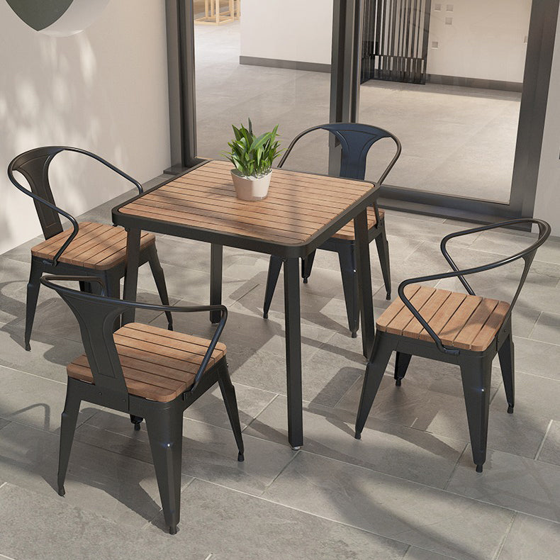 Modern Rectangle Table Set 1/2/5/7 Pieces Dining Set for Home