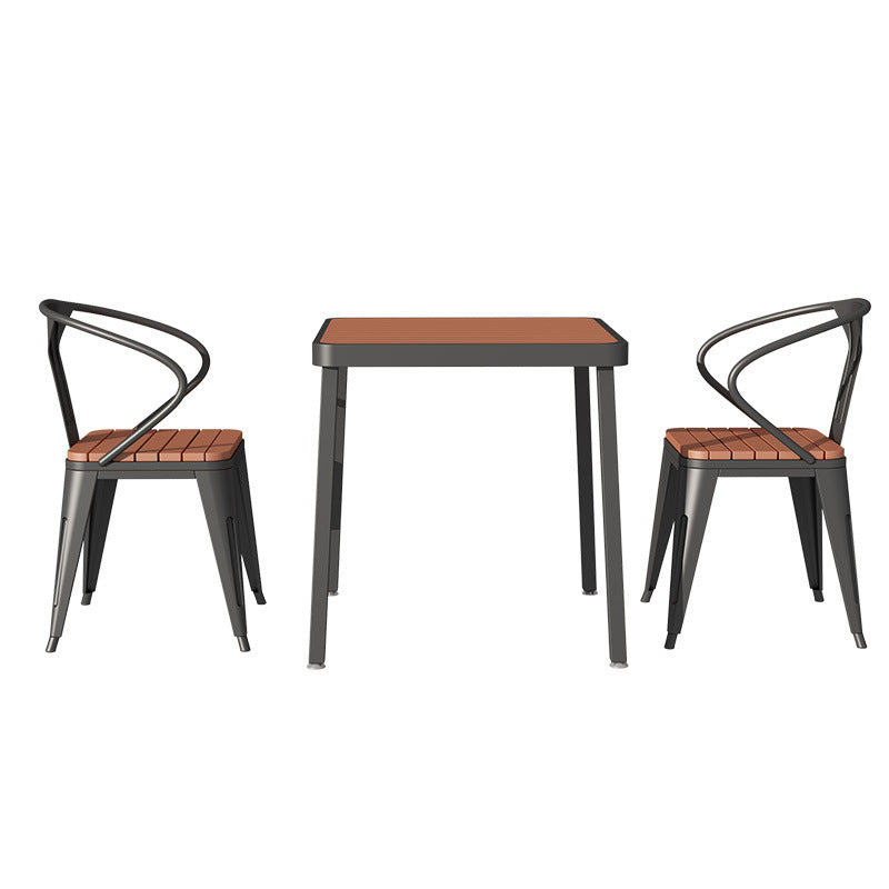 Modern Rectangle Table Set 1/2/3/5/7 Pieces Dining Set for Kitchen