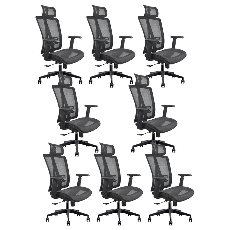 Modern Desk Chair Mesh Computer Chair Adjustable Chair with Wheel
