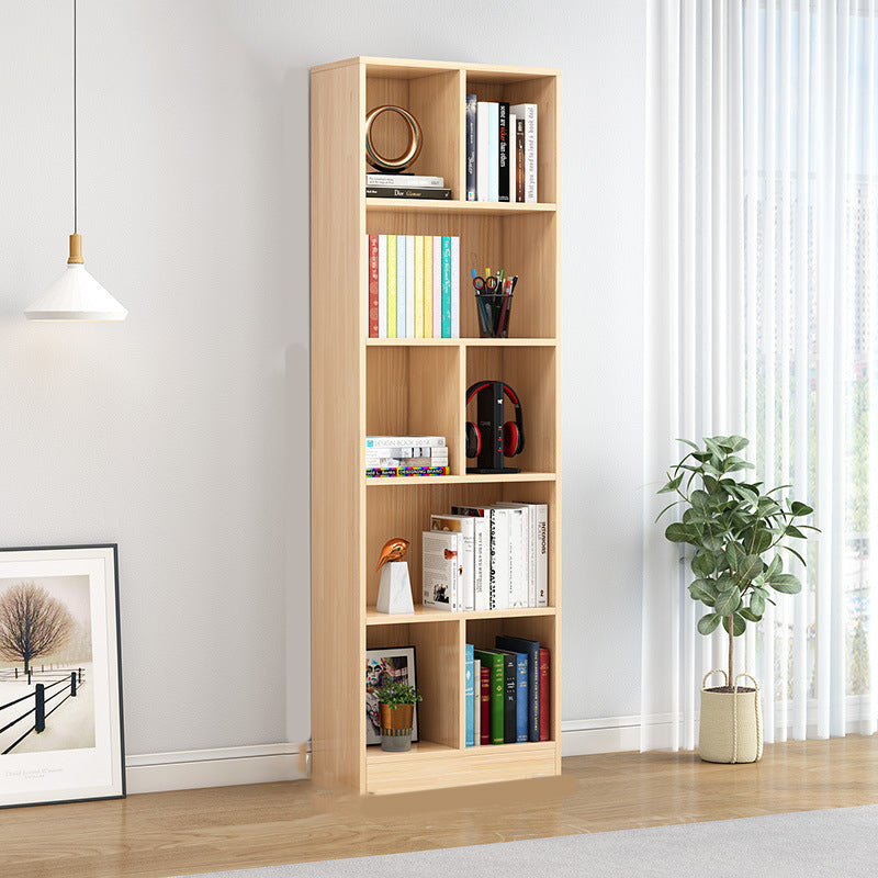 Standard Pine Shelf Bookcase Contemporary Natural Book Shelf