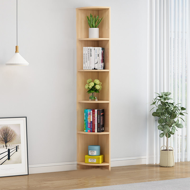 Standard Pine Shelf Bookcase Contemporary Natural Book Shelf
