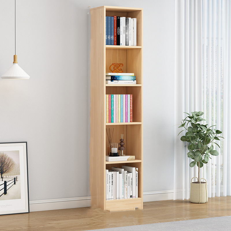 Standard Pine Shelf Bookcase Contemporary Natural Book Shelf