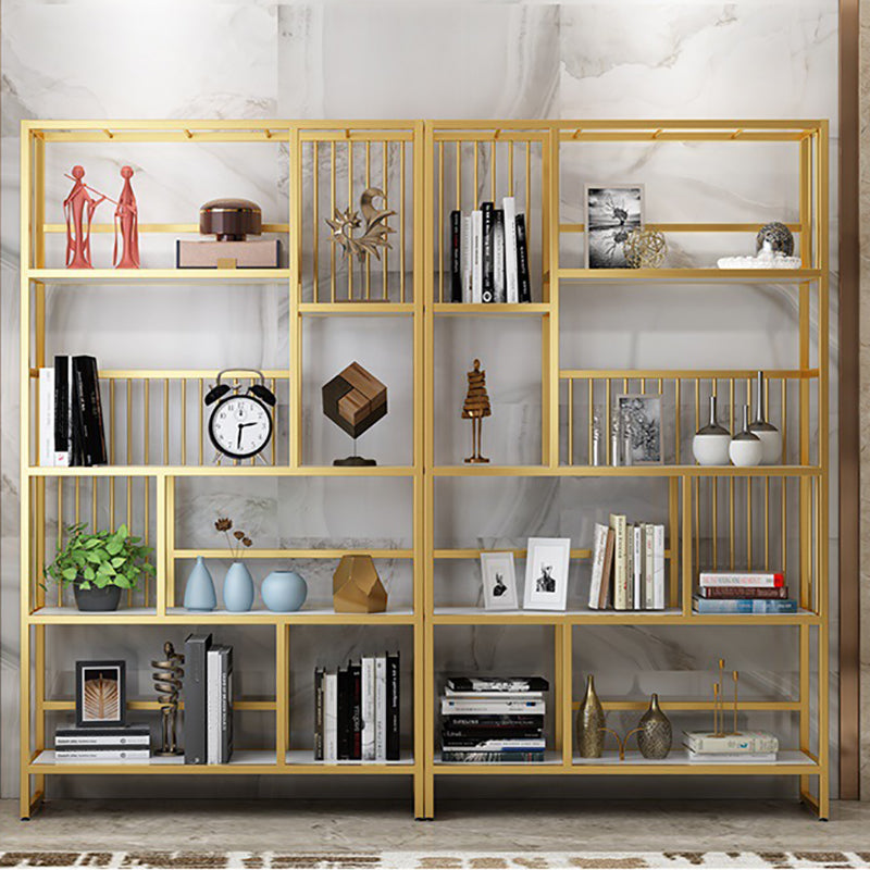 Etagere Bookshelf Modern Metel Bookshelf for Living Room 70.9" H X 11.8" W