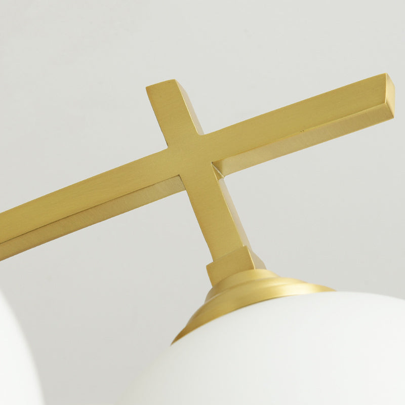 Modern Globe Ceiling Lighting Metal Multiple-Light Ceiling Mount Light Fixture