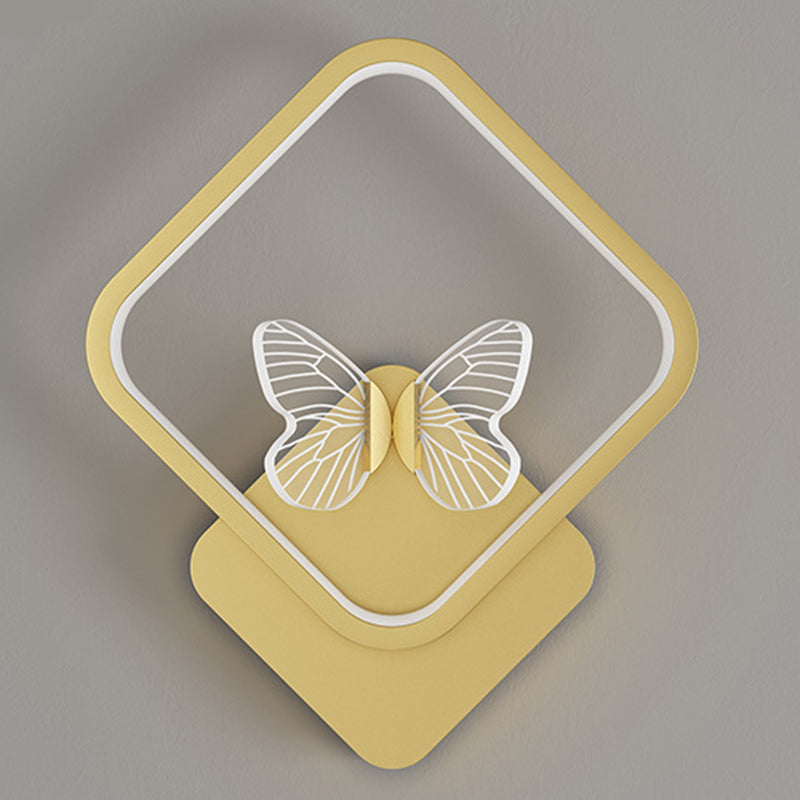 Modern Unique Shape Wall Mount Light Fixture 1 Light Wall Light Sconce for Dining Room