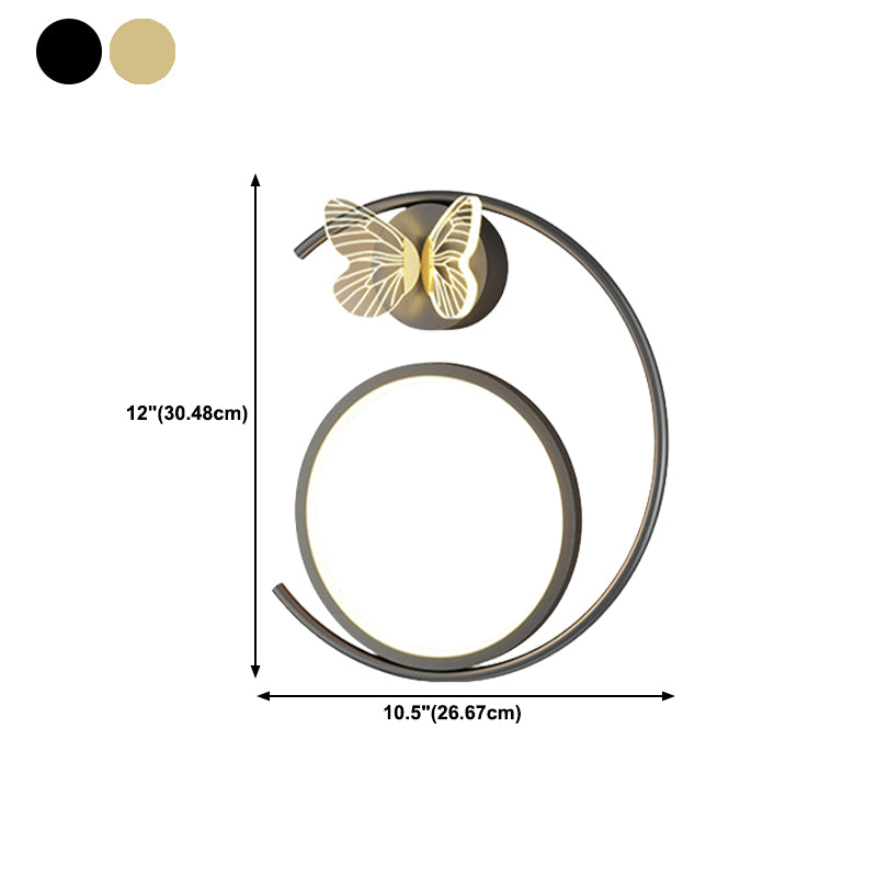 Unique Shape Wall Mount Light Fixture 1 Light Wall Light Sconce for Dining Room