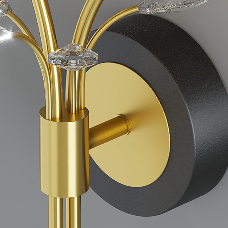 Modern Unique Shape Wall Mount Light Fixture 2 Light Wall Light Sconce