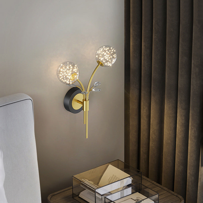 Modern Unique Shape Wall Mount Light Fixture 2 Light Wall Light Sconce