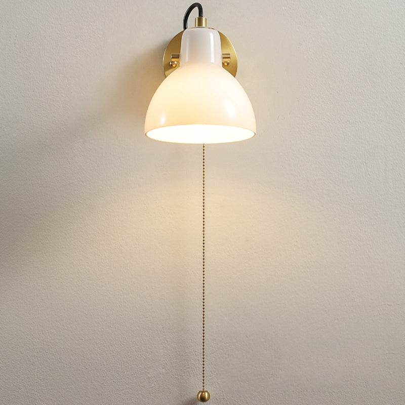 Dome Shape Sconce Light Fixture Modern Style Wall Sconce Lighting for Living Room