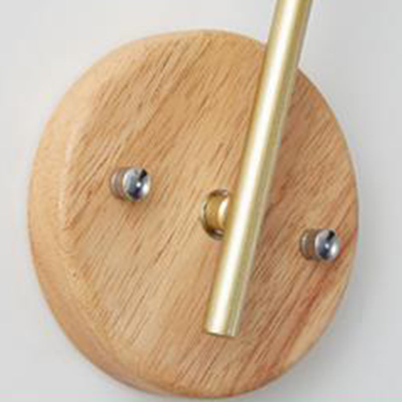 Wood Wall Light Fixture Modern Style Wall Lamp for Living Room