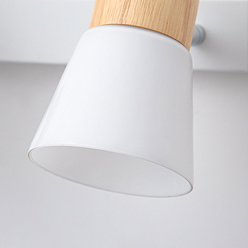 Cone Shape Wall Mount Light Fixture Modern Sconce Lamp for Wash Room