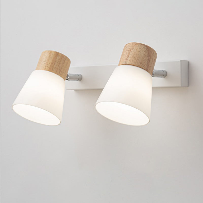 Modern Cone Shape Wall Mount Light Fixture Sconce Lamp for Wash Room