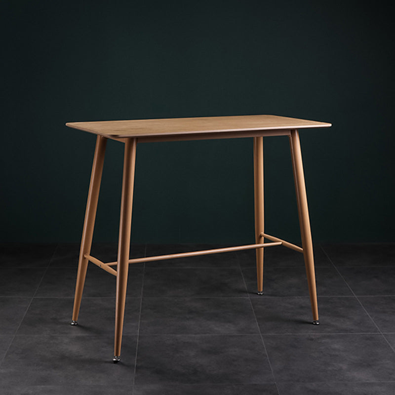 Bar Height Pub Table Industrial Bar Table for Living Room Use