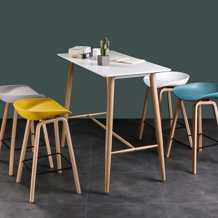 Bar Height Pub Table Industrial Bar Table for Living Room Use