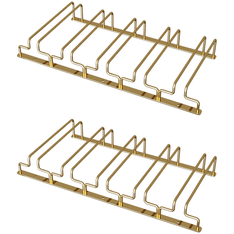 Modern Hanging Wine Glass Rack Metal Glass & Stemware Holder for Kitchen