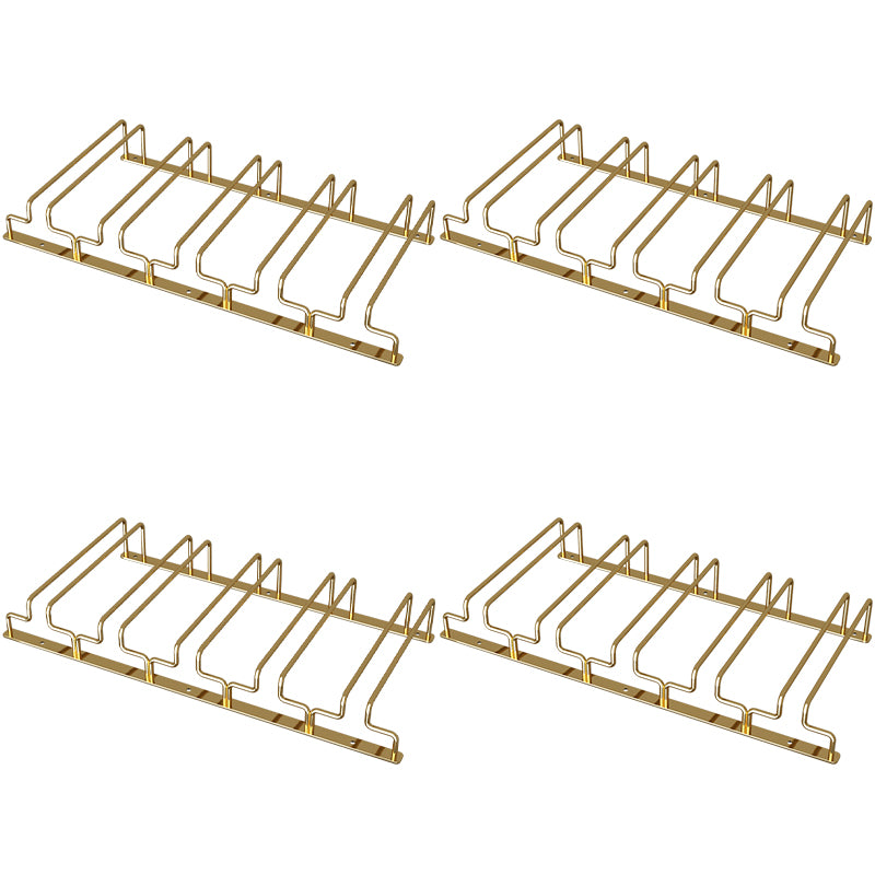 Modern Hanging Wine Glass Rack Metal Glass & Stemware Holder for Kitchen