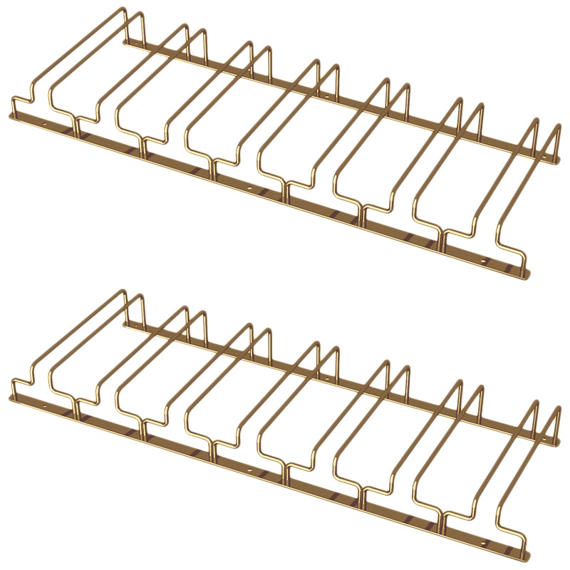 Modern Hanging Wine Glass Rack Metal Glass & Stemware Holder for Kitchen