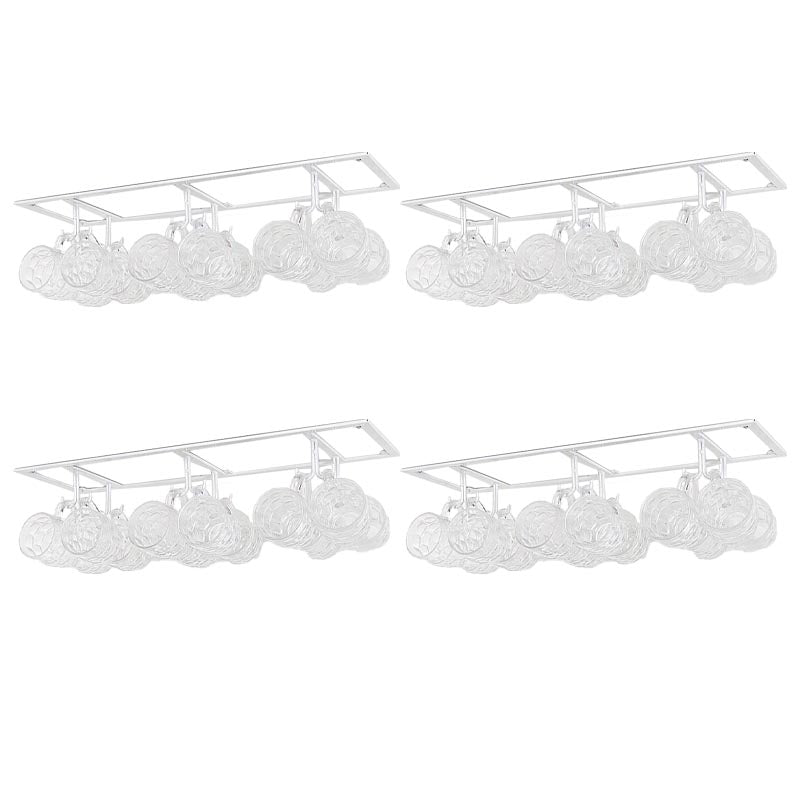 Metal Hanging Glass & Stemware Holder Modern Wine Glass Rack