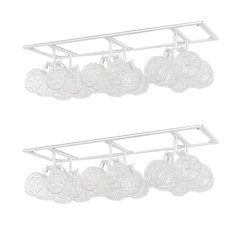 Metal Hanging Glass & Stemware Holder Modern Wine Glass Rack