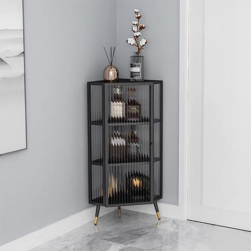Metal Floor Wine Bottle Rack Modern Bottle Wine Rack with Shelf