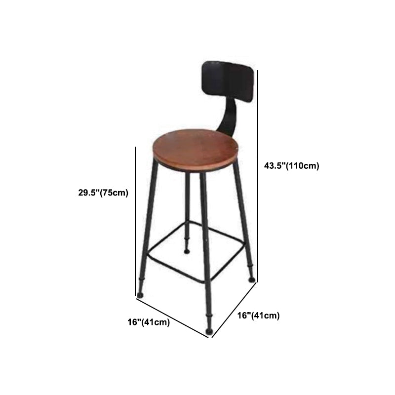 1/2/4/5 Pieces Industrial Rectangle Pub Table Set Wooden Counter Table with High Stools
