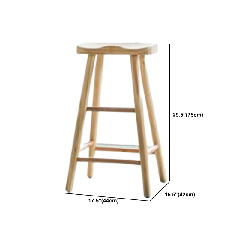 Glam 1/3 Pieces Bar Table Set Rectangle Wood Counter Table with Stools for Dining Room