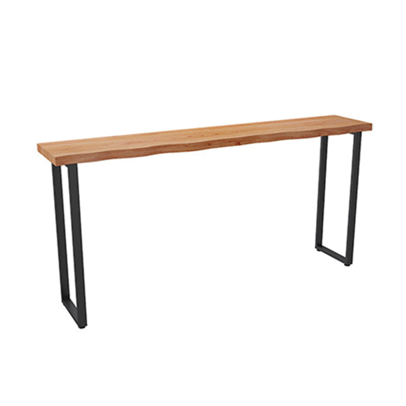 1/2/3 Pieces Modern Rectangle Pub Table Set Solid Wood Bistro Table Set