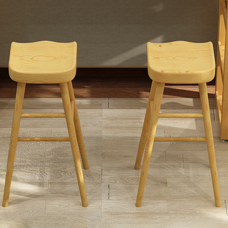 1/3 Pieces Pub Set Full Natural Modern Solid Wooden Bar table Set