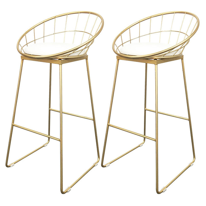 Glam Rectangle Bar Table 1/2/3 Pieces Solid Wood Counter Table with Upholstered Stools