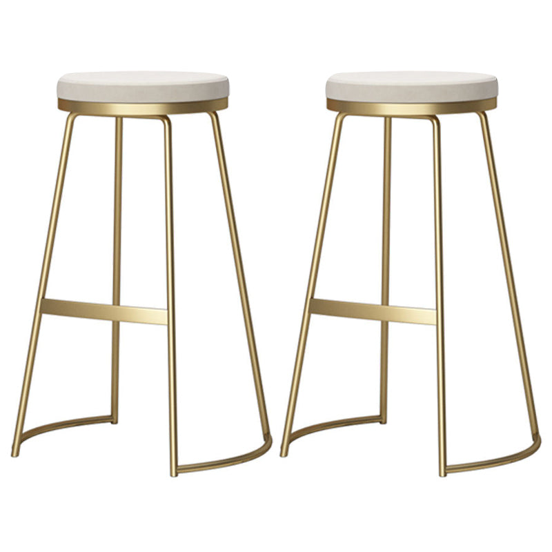 Glam Rectangle Bar Table 1/2/3 Pieces Solid Wood Counter Table with Upholstered Stools