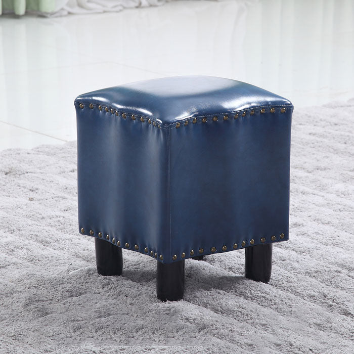 Modern Brown Standard Leather Pure Color Standard for Drawing Room