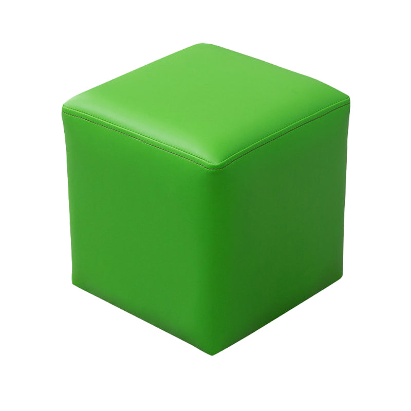 Modern Leather Standard Solid Color Stain Resistant Standard for Drawing Room