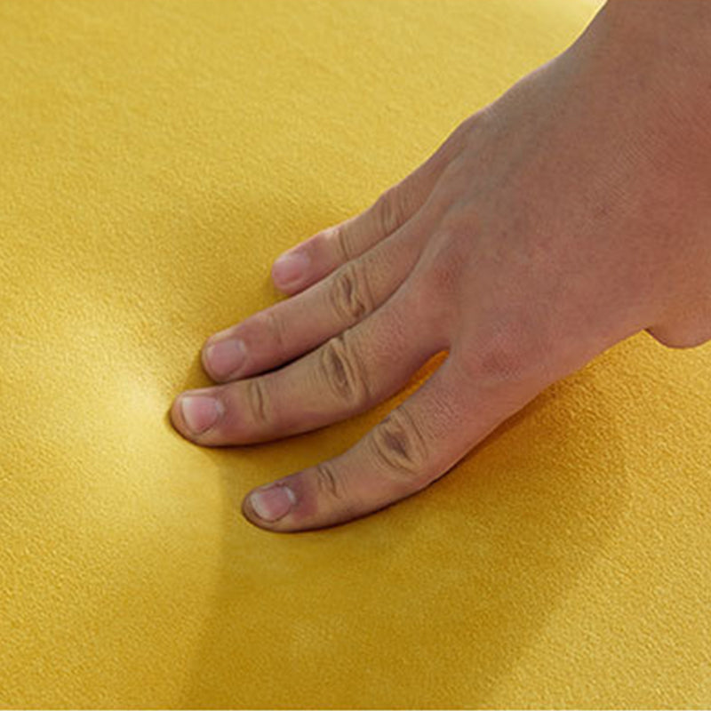 Modern Velvet Target Pouf Plain Square with Storage Stain Resistant Storage Ottoman