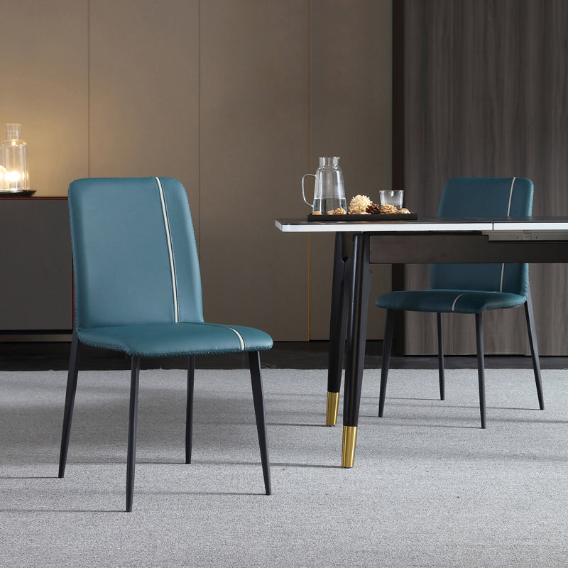 Industrial Dining and Accent Chairs Upholstered Side Dining Chairs