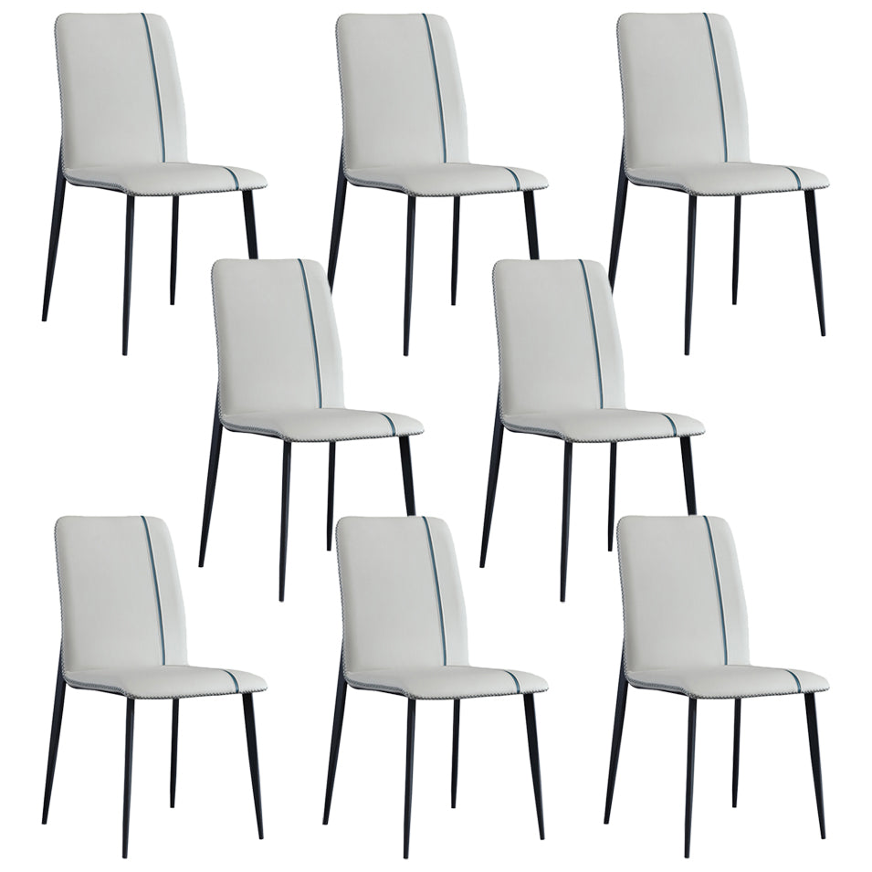 Industrial Dining and Accent Chairs Upholstered Side Dining Chairs