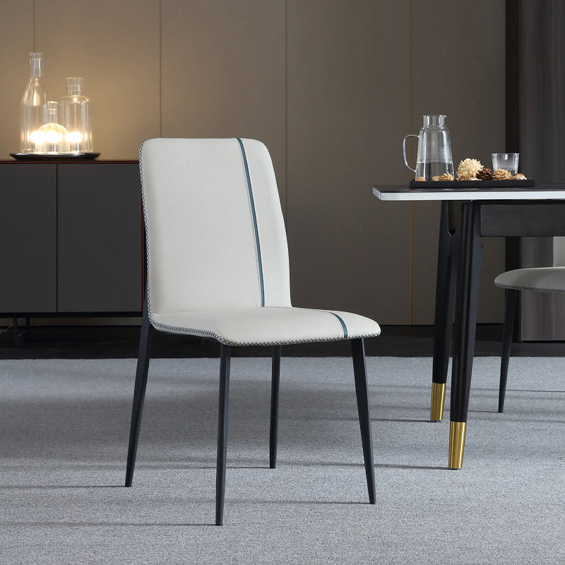 Industrial Dining and Accent Chairs Upholstered Side Dining Chairs