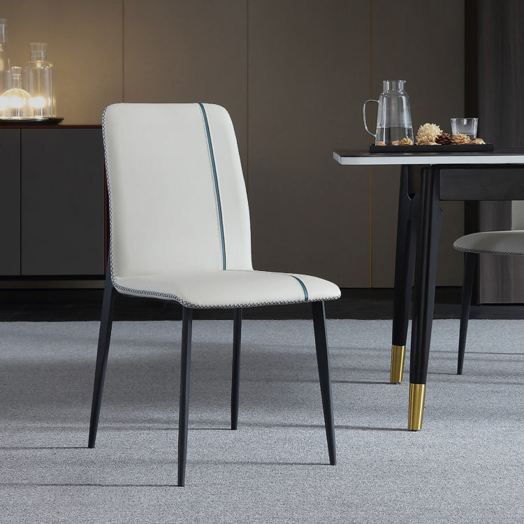 Industrial Dining and Accent Chairs Upholstered Side Dining Chairs