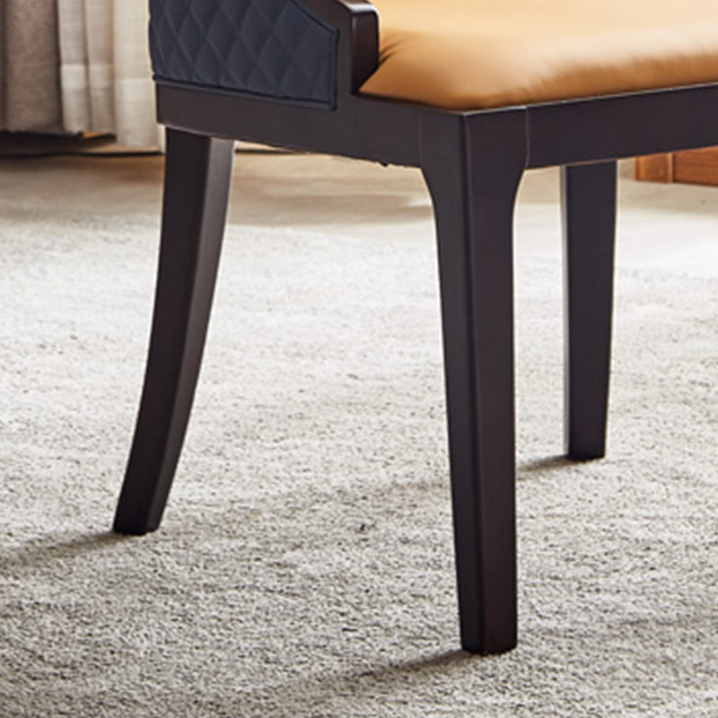 Traditional Armless Dining Chairs Upholstered Dining Accent Chair